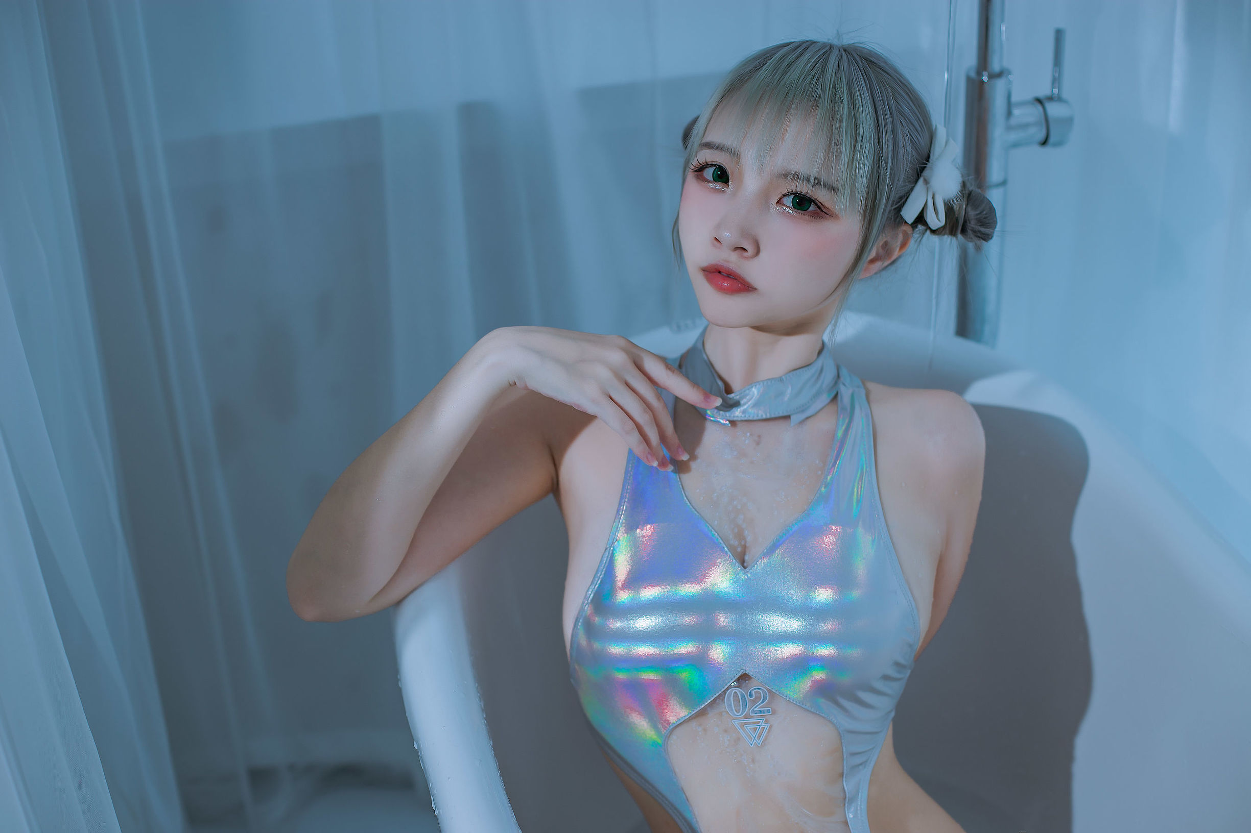 [网红COSER]人气Coser二佐Nisa私房魔鬼鱼插图8